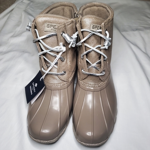 NEW SPERRY Saltwater Duck Booties - Picture 2 of 12
